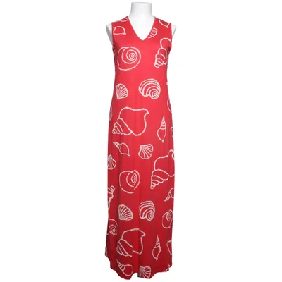 Maxi jurk (Rood, Wit) van Nanso