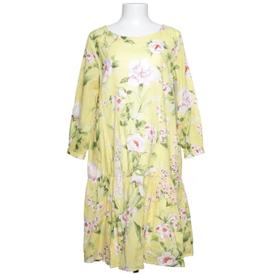 Dress (Yellow, Multicolored) from Newhouse Acetate, Cotton