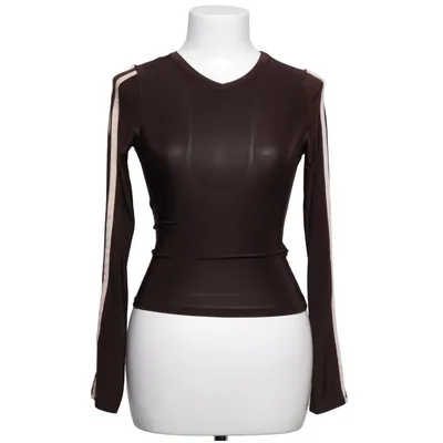 Långärmad t-shirt (Brun, Beige) från Collusion Elastan, Polyester