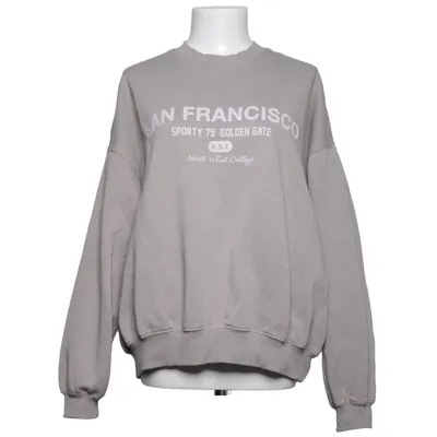 Sweatshirt (Grijs) van Bershka Katoen, Elastaan, Polyester