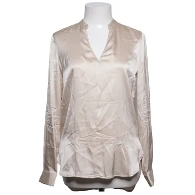 Blouse (Beige) de Delicatelove Élasthane, Soie