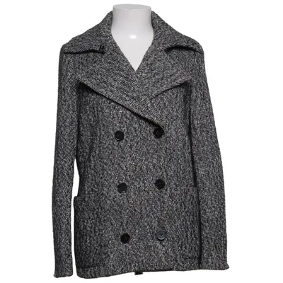 Coat (Black, White) from Zadig & Voltaire Deluxe Acetate, Acrylic, Cotton, Elastane, Polyamide, Polyester, Viscose, Wool