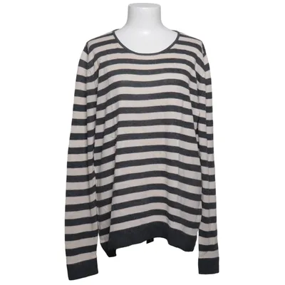 Sweater (Grå, Beige) fra Hauber Kashmir, Polyamid, Viscose, Uld
