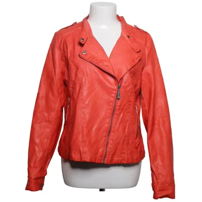 Bikerjacke (Rot) von Yest Fashion Polyester, Polyurethan