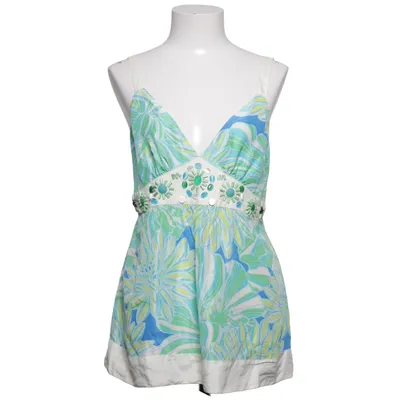 Tank Top (Blue, Green, White) from Hallhuber Trend