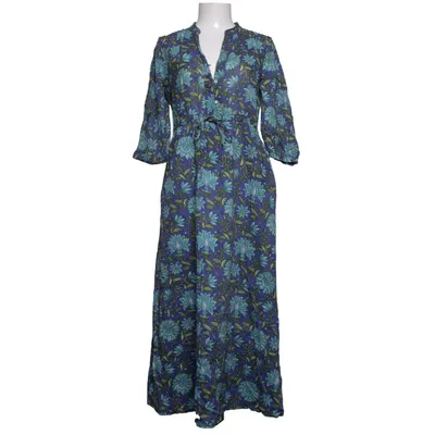 Jurk (Blauw, Groen, Meerkleurig) van Maison 123 Katoen