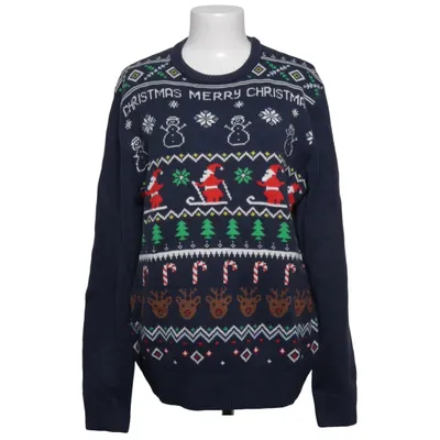 Julesweater (Blå, Flerfarvet) fra Montego Akryl