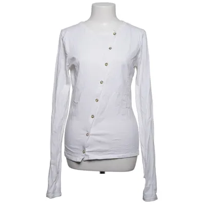 Cardigan (Wit) van Topshop Katoen, Elastaan