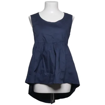 Top (Blauw) van Naracamicie Katoen, Elastaan