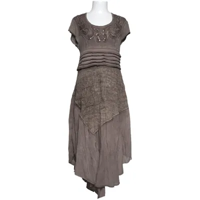 Klänning (Grå) från Piro Elastan, Polyester, Viskos