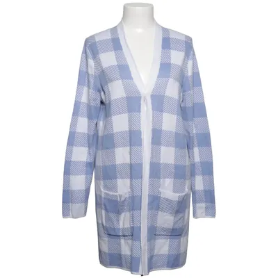 Cardigan (Bleu, Blanc) de Up2Fashion Acrylique, Coton