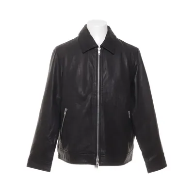Läderjacka (Svart) från Originals by Jack & Jones Bomull, Skinn