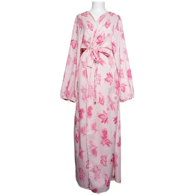 Dressing gown (Pink, Multicolored) from Boohoo Polyester