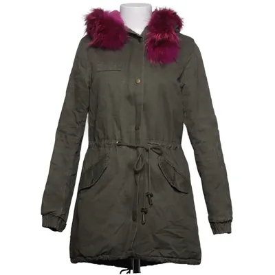 Parka (Groen, Roze) van New Age Katoen, Polyester