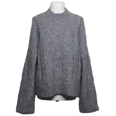 Strickpullover (Grau) von Second Female Acryl, Mohair, Polyamid