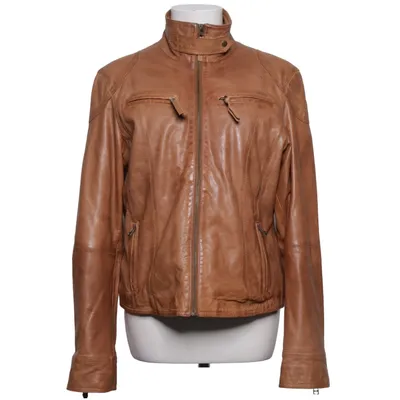 Leather jacket (Brown) from Mark Adam Leather, Polyester