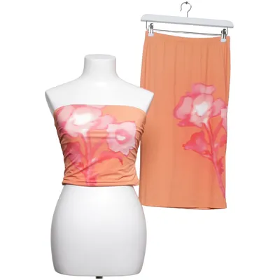 Sæt (Orange, Pink) fra Fashion Nova Elastan, Polyester