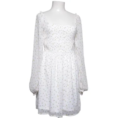 Klänning (Vit, Gul) från Noisy May Polyester