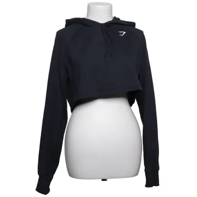 Kapuzenpullover (Schwarz) von Gymshark Baumwolle, Elasthan, Polyester