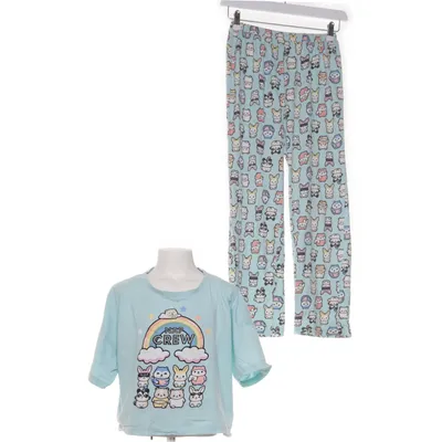 Pyjama (Blauw, Meerkleurig) van Lindex Katoen