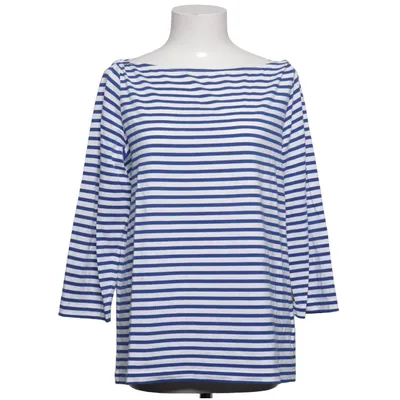 Långärmad t-shirt (Blå, Vit) från COS Bomull, Elastan