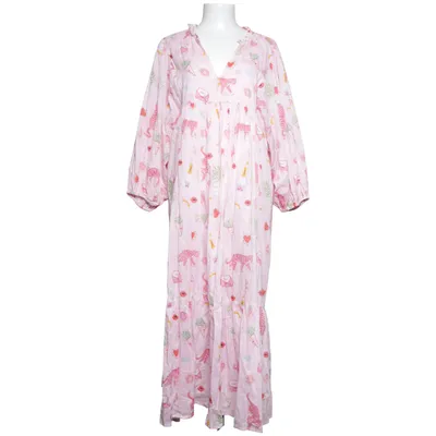 Maxi dress (Pink, Multicolored) from Indiska Organic cotton