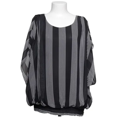 Blouse (Noir, Blanc) de Hillevi Polyester