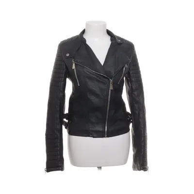 Bikerjack (Zwart) van Voyelles Polyester, Polyurethaan