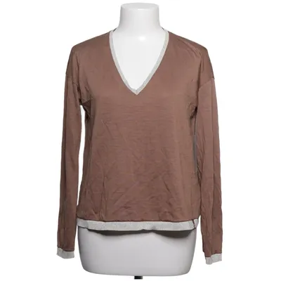 Blouse (Bruin) van Herno Viscose, Wol