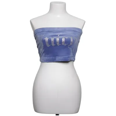 Tube top (Blauw) van Juicy Couture Elastaan, Polyester