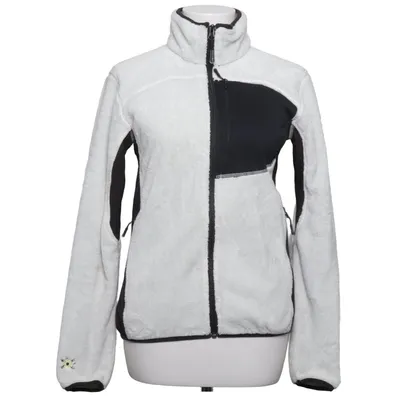 Fleece jas (Wit, Zwart) van Salewa Elastaan, Polyester