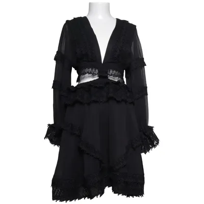 Robe (Noir) de Flammode Élasthane, Polyester