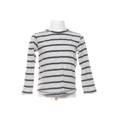 Långärmad t-shirt (Blå, Vit) från Ellos Bomull