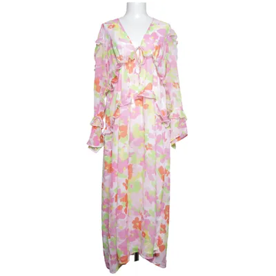 Långklänning (Rosa, Grön, Gul, Orange, Vit, Flerfärgad) från Gina Tricot Polyester