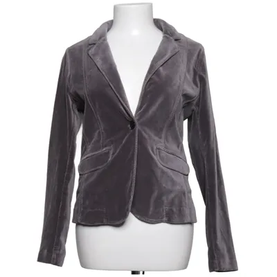 Blazer (Gray, Silver) from American English by Park Lane Cotton, Elastane