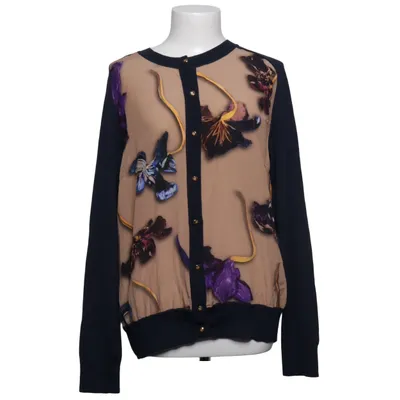 Cardigan (Bleu, Multicolore) de Escada Soie, Laine