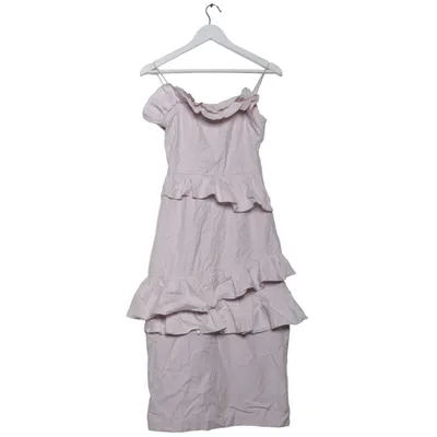 Klänning (Rosa, Lila) från H&M x Brock Collection Viskos, Bomull, Linne
