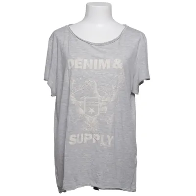 T-shirt (Grijs) van Denim & Supply Ralph Lauren Polyester, Viscose