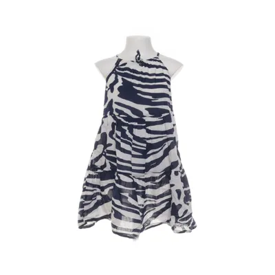 Beach dress (Blue, White) from Lindex Kids Cotton