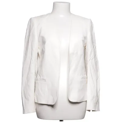 Blazer (Hvid) fra Jigsaw Acetat, Bomuld, Elastan, Polyester, Viscose