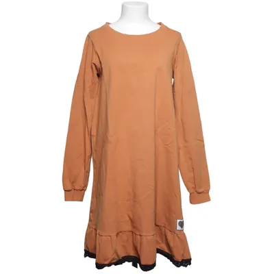 Klänning (Brun) från Blooming Bomull, Elastan