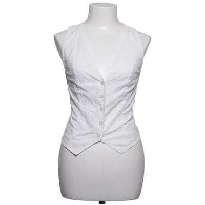 Kostuumgilet (Wit) van Free People Katoen, Polyester