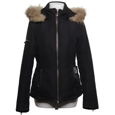 Winterjacke (Schwarz) von Attentif Polyester, Viskose