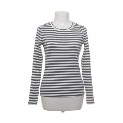 Langærmet t-shirt (Grøn, Hvid) fra VRS Basic Bomuld, Elastan