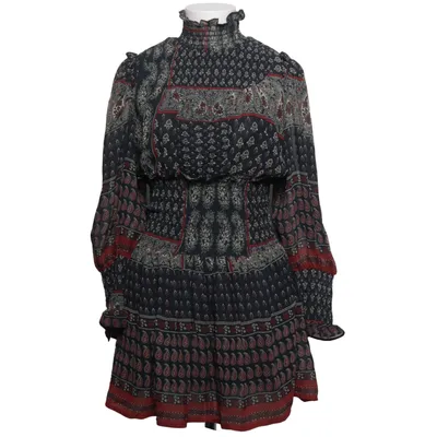 Jurk (Blauw, Rood, Meerkleurig) van Topshop Petite Polyester