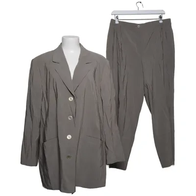 Jakkesæt (Beige) fra Samoon Elastan, Polyester, Viscose, Uld