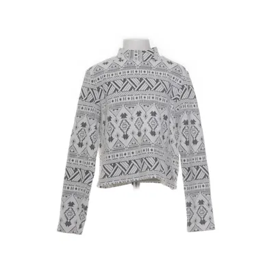 Trui (Wit, Zwart, Meerkleurig) van Ü by KappAhl Katoen, Elastaan, Polyester