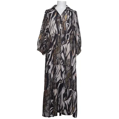 Robe longue (Noir, Beige, Multicolore) de Pescara Élasthane, Viscose