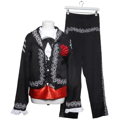 Maskeradkläder (Svart, Vit, Röd) från Smiffy's Polyester