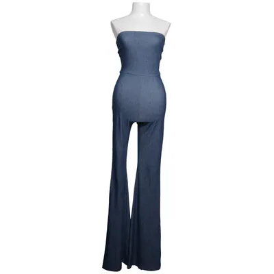Byxdress (Blå) från Naked Wardrobe Bomull, Elastan
